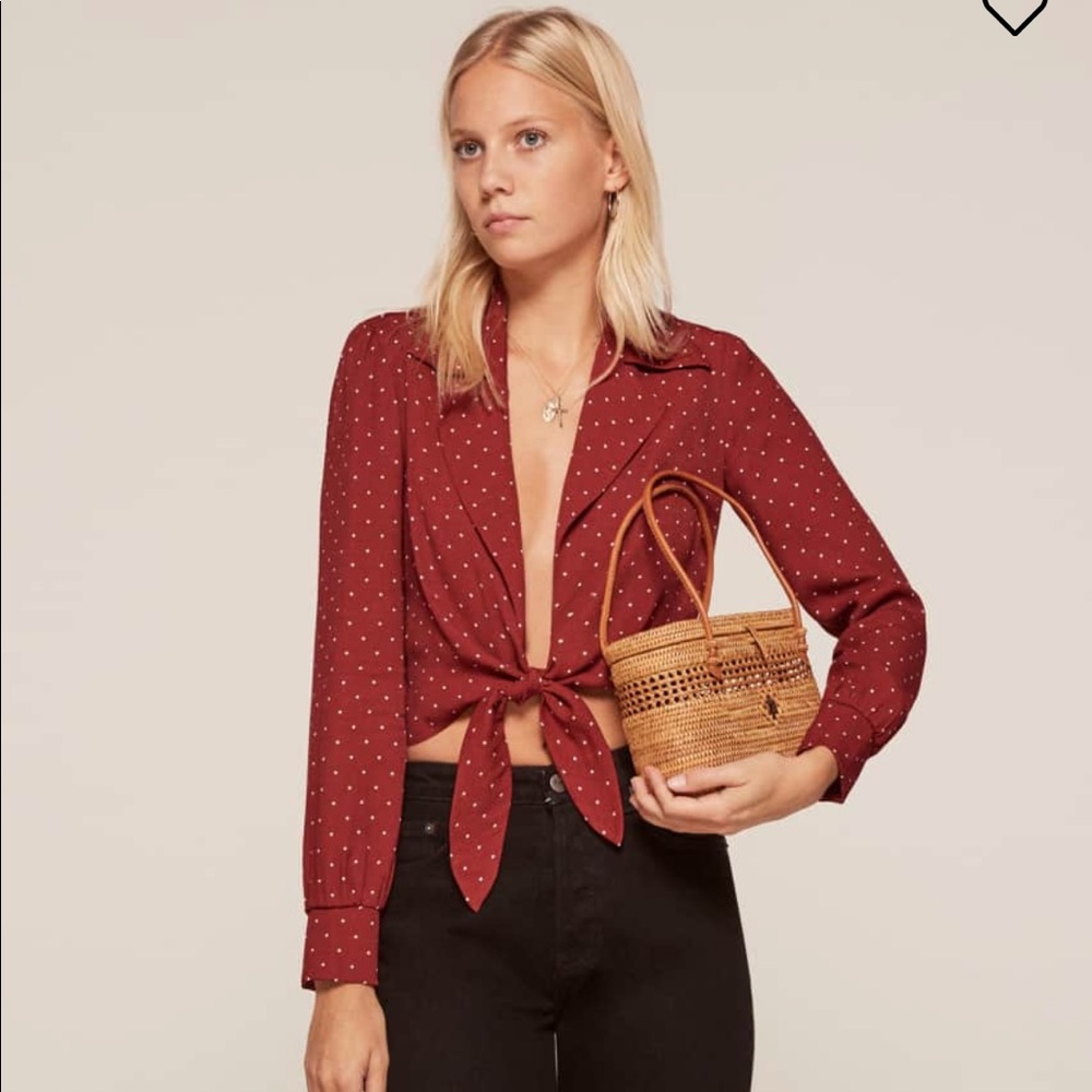 Reformation Dottie Top